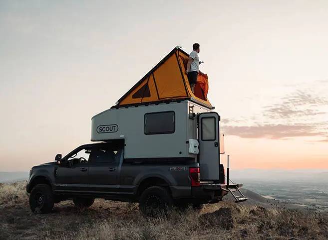 Camper World Olympic + Carpa de Techo | hasta 5