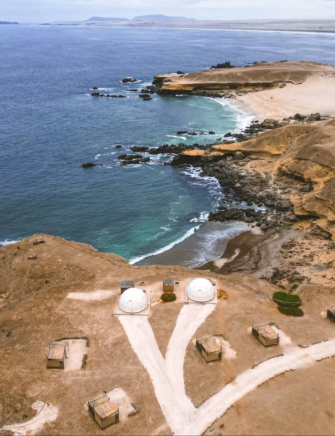 Camping Ágata Atacama | Tres playas en un mismo lugar