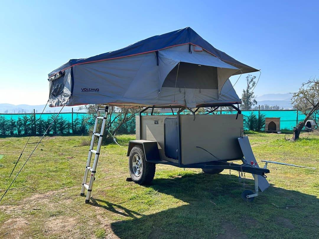 Carro Camper Volcano – Trailer con Carpa de Techo