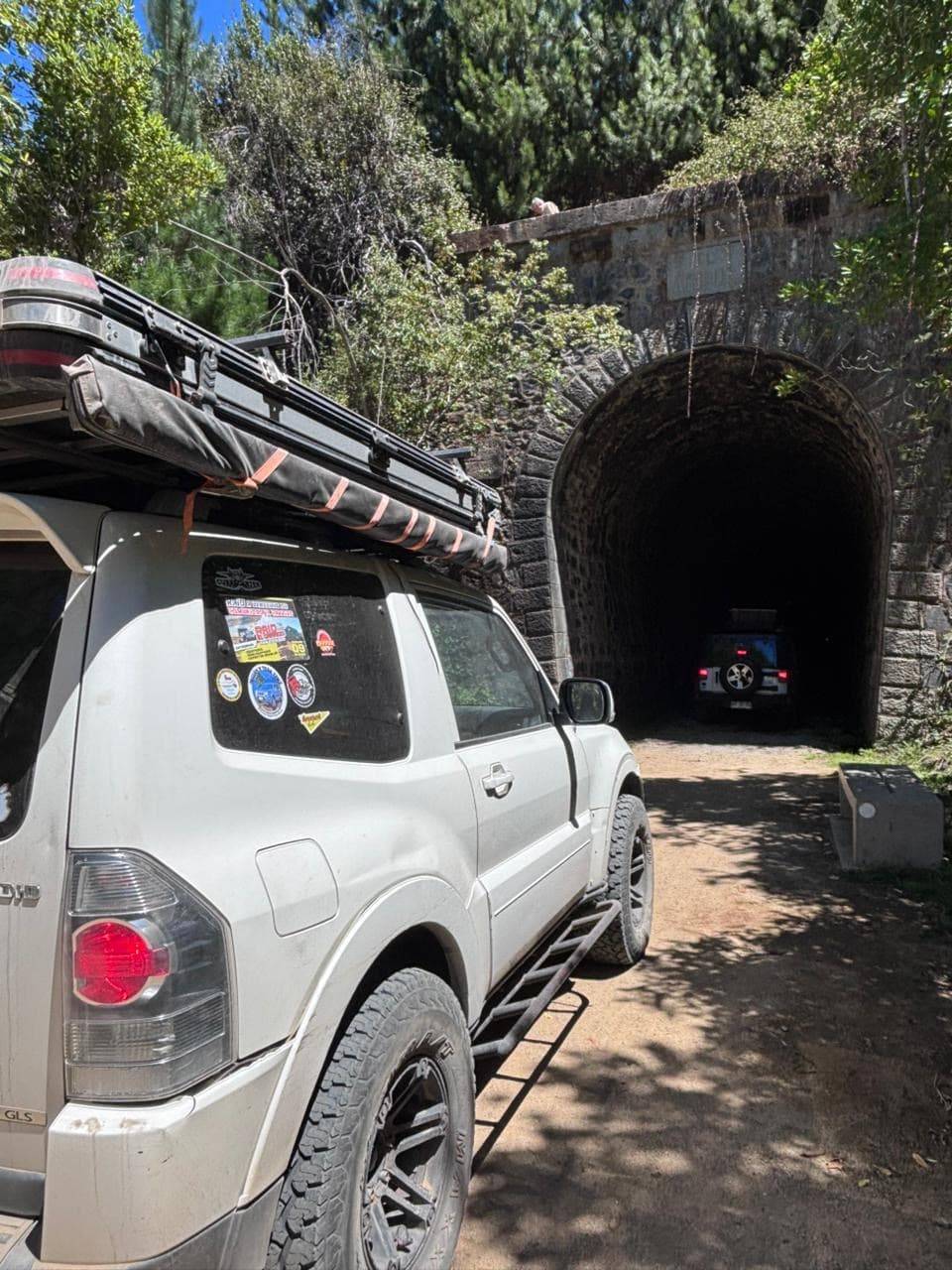 Carpa de techo rígida para 2 personas